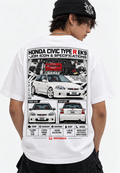 Honda Civic Type R EK9 Graphic T-Shirt — White