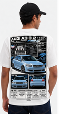 Audi A3 3.2 Quattro Graphic T-Shirt