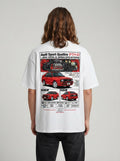 Audi Sport Quattro shirt modeled from behind