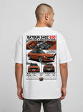 Datsun 240Z S30 shirt mockup model wearing back print