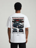 Mercedes-Benz 190E 2.5-16 Evolution II shirt print shown on model back