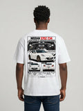 Nissan 370Z Z34 shirt mockup model wearing back print